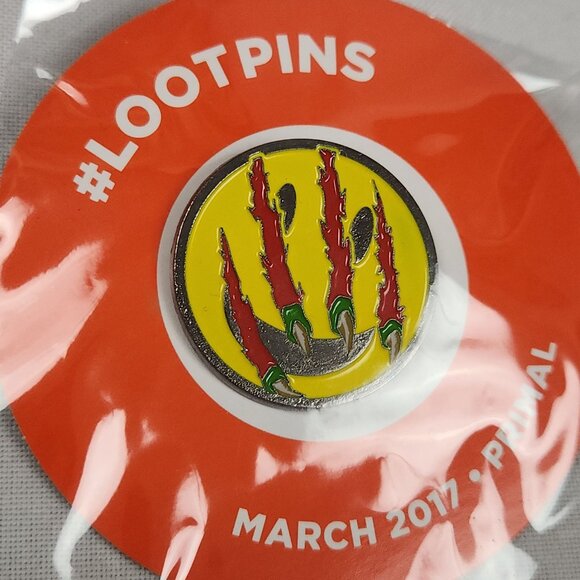 Loot Crate Primal March 2017 Collectible Pin Badge - Picture 2 of 3